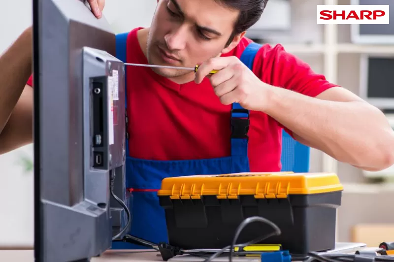 صيانة شاشات شارب